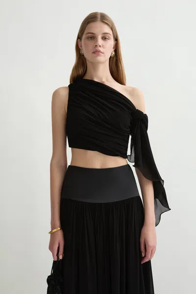 The Posse Solene Top In Black