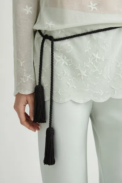 The Posse Tassel Belt In Black