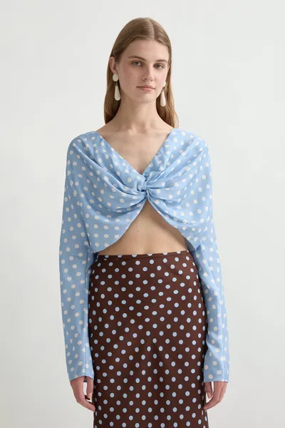 Posse Tillie Top In Blue