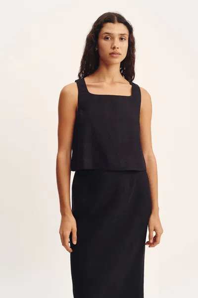The Posse Val Top In Black