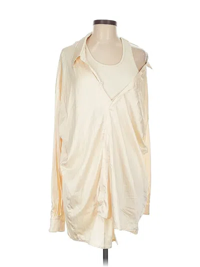 Pre-owned The Post Long Sleeve T-shirt In White