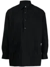 THE POWER FOR THE PEOPLE BUTTON PLACKET LONG-SLEEVE SHIRT