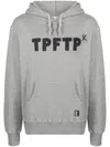 The Power For The People Logo Print Drawstring Hoodie