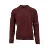 The Pull Silk And Wool Blend Sweater In Red