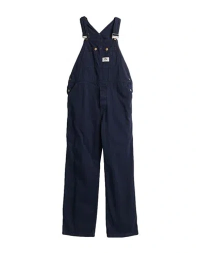 The Quartermaster Man Overalls Midnight Blue Size Xs Cotton
