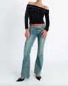 The Ragged Priest Charlotte Bootcut Jean In Blue In Blue