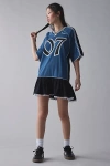The Ragged Priest Oversized T-shirt Dress In Blue