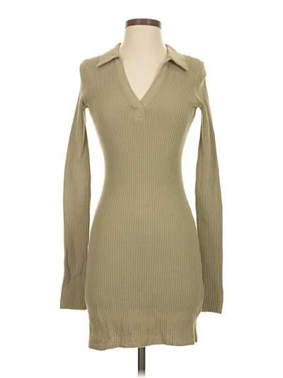 Pre-owned The Range Casual Dress In Tan