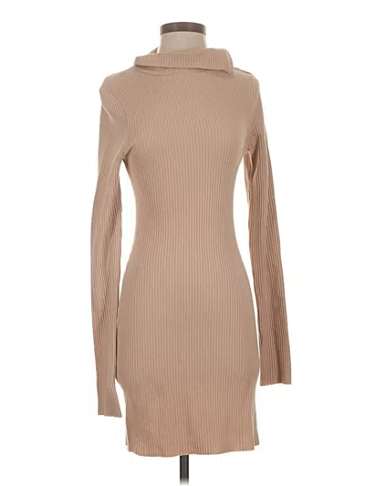 Pre-owned The Range Casual Dress In Tan