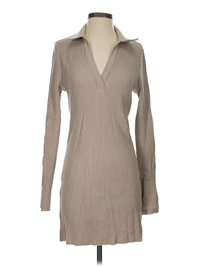 Pre-owned The Range Casual Dress In Tan