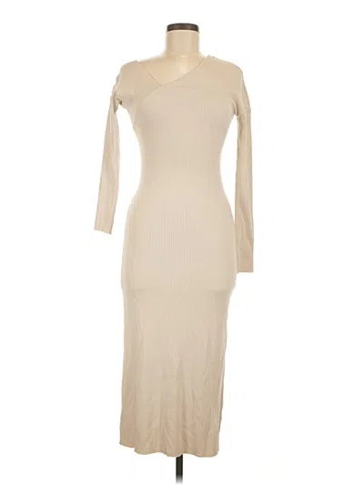 Pre-owned The Range Casual Dress In Tan