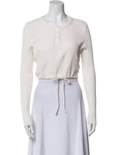 Pre-owned The Range Crew Neck Sweater In Blue