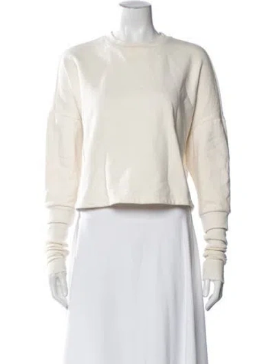 Pre-owned The Range Crew Neck Sweater In Neutral