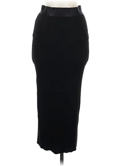 Pre-owned The Range Formal Skirt In Black