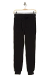 The Range High Waist Knit Joggers In Jet Black