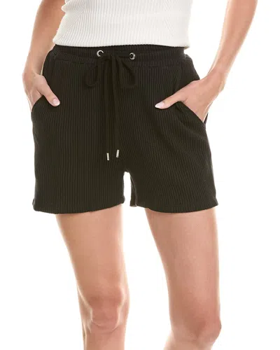 The Range Jumbo Stark Thermal Drawstring Short In Black