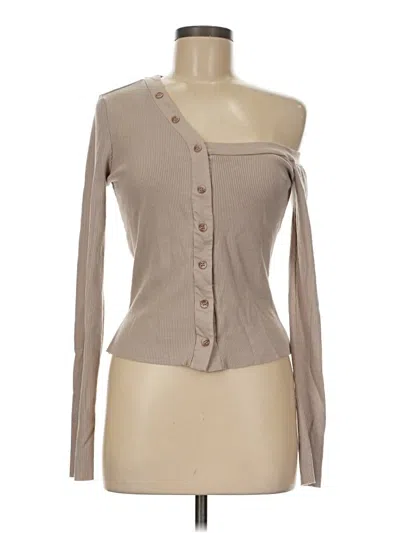 Pre-owned The Range Long Sleeve T-shirt In Brown