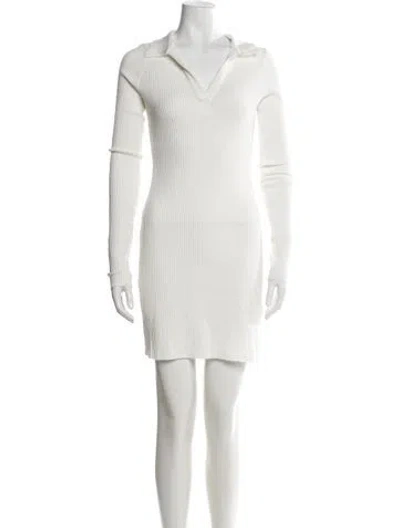 Pre-owned The Range Mini Dress In White