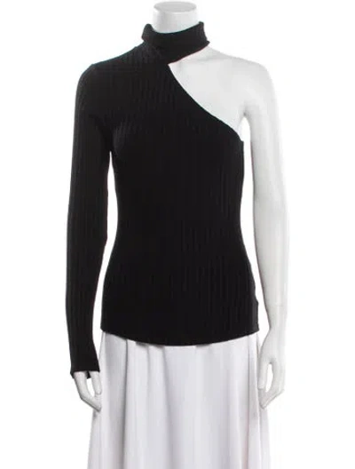 Pre-owned The Range Turtleneck Sweater In Black