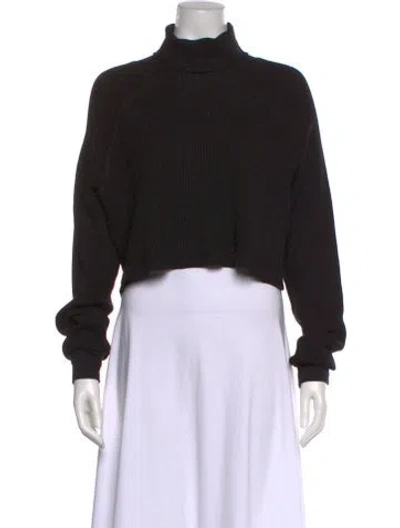 Pre-owned The Range Turtleneck Sweater In Black