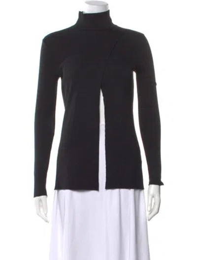 Pre-owned The Range Turtleneck Sweater In Black