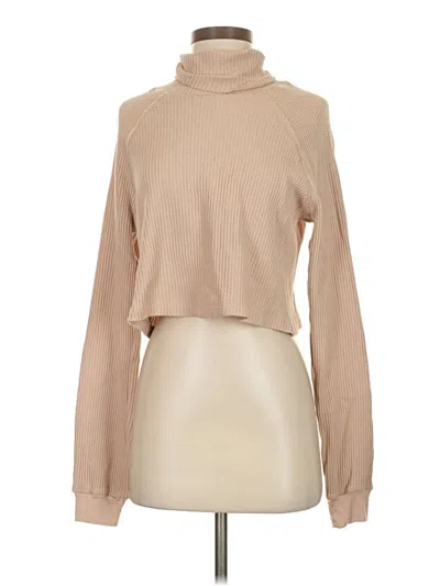 Pre-owned The Range Turtleneck Sweater In Tan