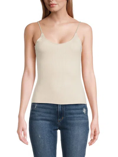 The Range Women's Ribbed Cami Top In Fuego