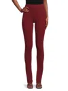 The Range Women's Ribbed Leggings In Berry