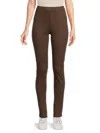 The Range Women's Ribbed Leggings In Espresso