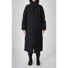 The Recycled Planet Company Dida Faux Fur Trim Water Repellent Down Puffer Coat In Black