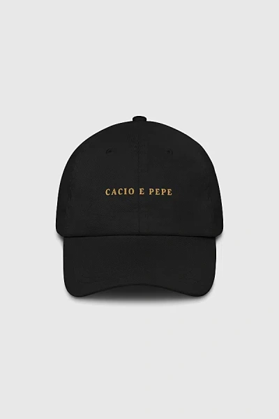The Refined Spirit Cacio E Pepe Hat In Black, Women's At Urban Outfitters
