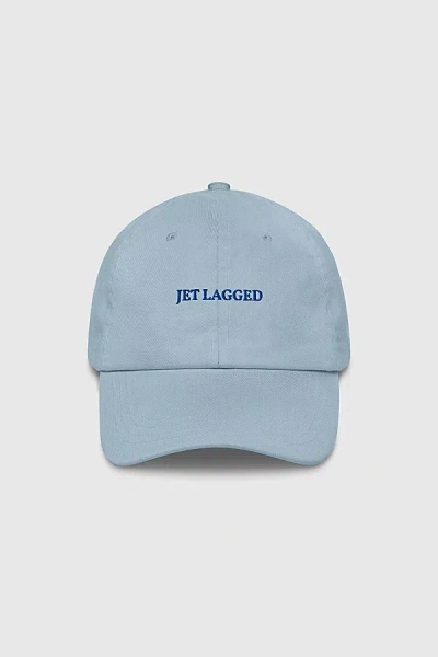 The Refined Spirit Jet Lagged Hat In Sky, Women's At Urban Outfitters In Blue