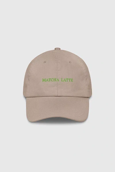 The Refined Spirit Matcha Latte Hat In Stone, Women's At Urban Outfitters In Brown