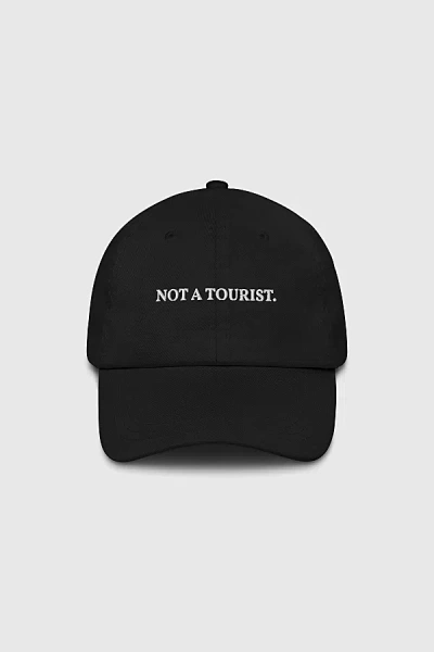 The Refined Spirit Not A Tourist Hat In Black, Women's At Urban Outfitters