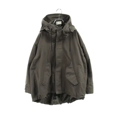 The Reracs Short Mods Coat Khaki Green In Multi