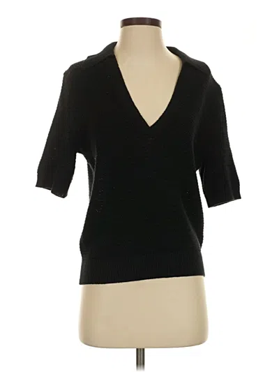 Pre-owned The Reset Cardigan Sweater In Black