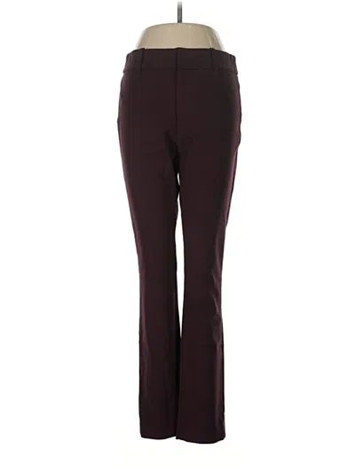 Pre-owned The Reset Dress Pants In Burgundy