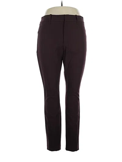 Pre-owned The Reset Dress Pants In Burgundy