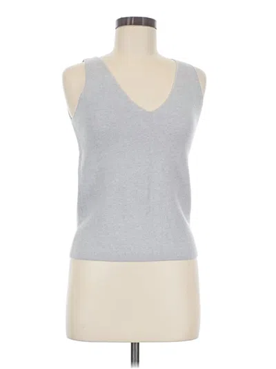 Pre-owned The Reset Sleeveless Top Gray V-neck Tops