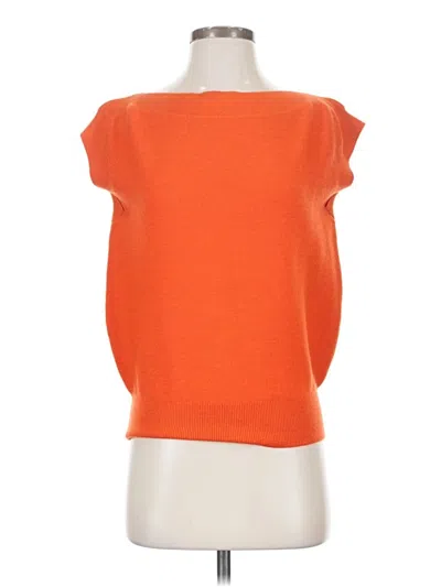Pre-owned The Reset Sweater Vest In Orange