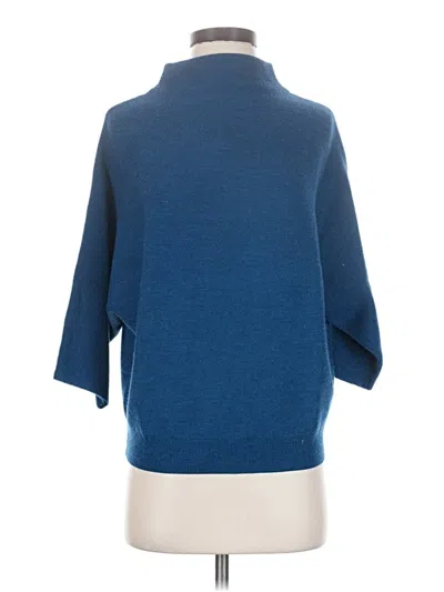 Pre-owned The Reset Wool Pullover Sweater In Blue