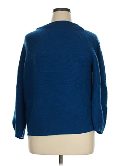 Pre-owned The Reset Wool Pullover Sweater In Blue