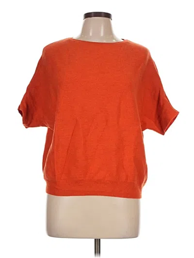 Pre-owned The Reset Wool Pullover Sweater In Orange