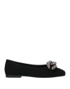 The Ro & F Woman Ballet Flats Black Size 7 Leather