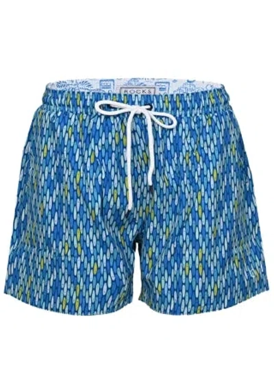 The Rocks Push Balmoral Boys' Boards Swim Shorts