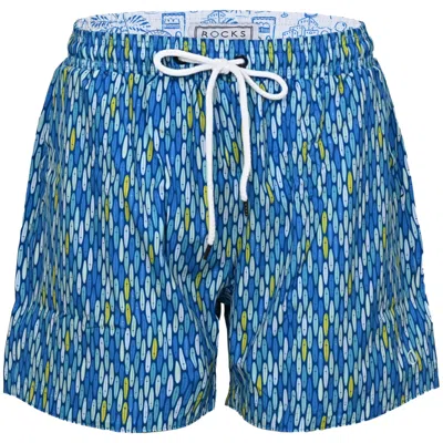 The Rocks Push Balmoral Men's Boards Swim Shorts
