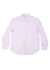 The Rocks Push Men's Linen Shirt Pink