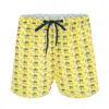 The Rocks Push Mens Swim Board Shorts With Beach Print