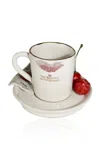 The Rolling And The Stoned Pop My Espresso Cup & Saucer