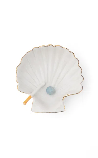 The Rolling And The Stoned - The Single Cig Shell - White